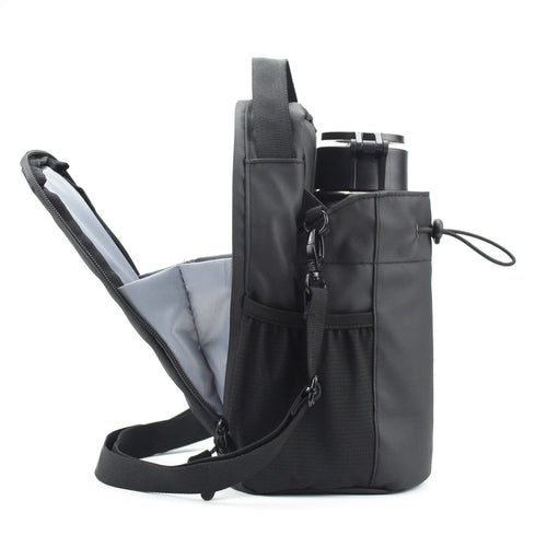 Bolsa de gimnasio magnética, bolsa de transporte magnética de gran capacidad con bolsillo para teléfono, bolsa portátil para botella de agua para gimnasio, organizador de accesorios de gimnasio